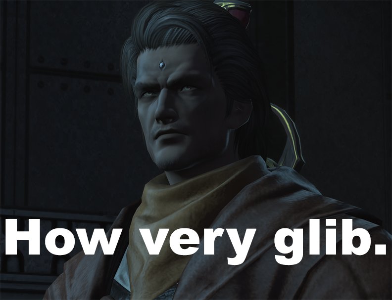darkredphantomx's tweet photo. And what of you, Adventurer?
Such strength befits a ruler.
#Gaius #FFXIV #Praetorium #glib #howveryglib #suchdevastation #MSQ https://t.co/hlQfzh78Wx