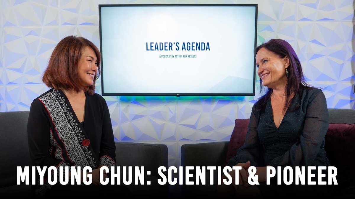 AfRInc_'s tweet photo. Our latest #LeadersAgenda episode features Miyoung Chun, PhD a scientist, leader, and pioneer that isn't afraid to tackle complex problems. Watch now at https://t.co/0P0JNbYTfF https://t.co/jzouJAq35P