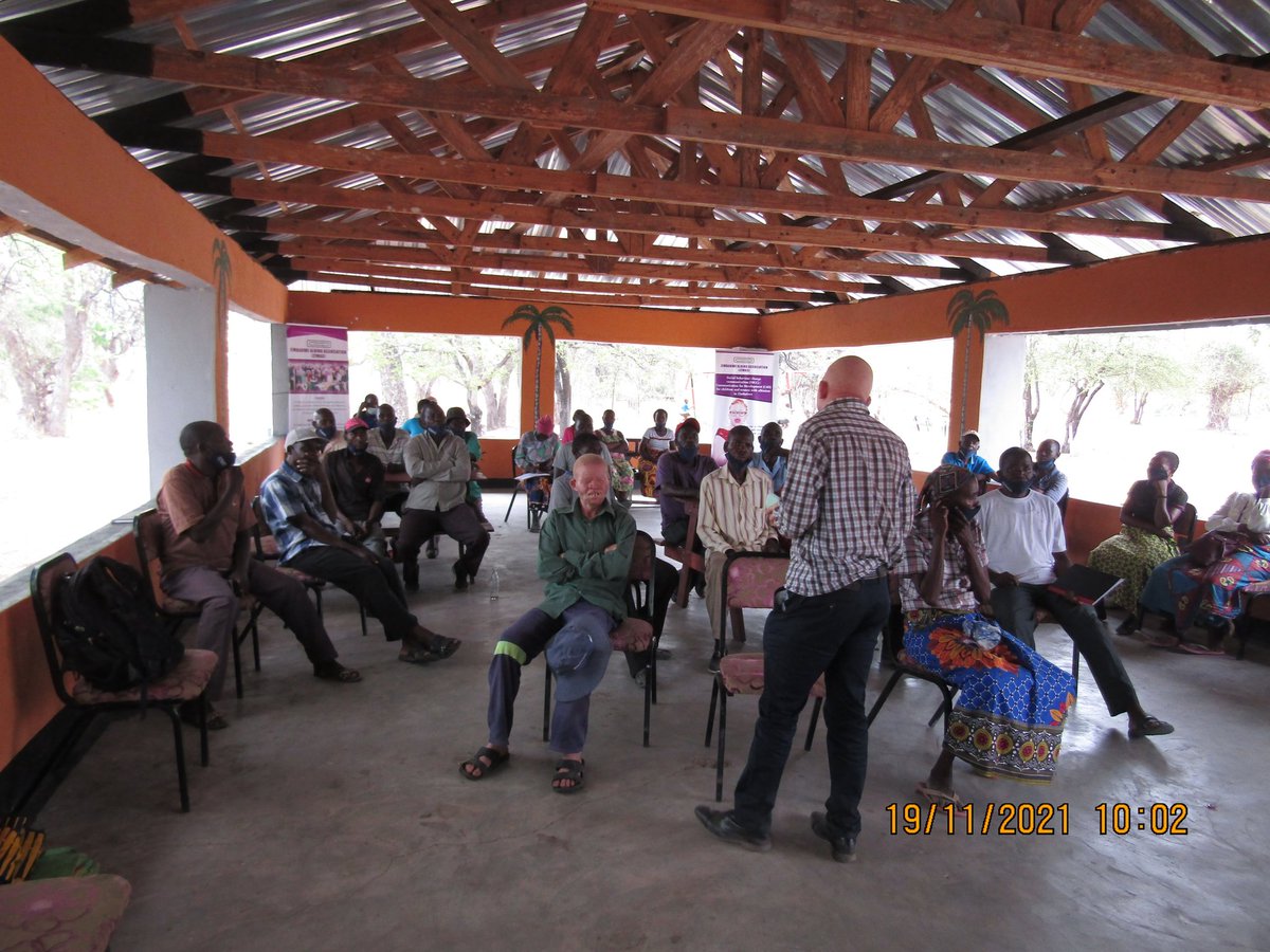 Community leaders' session in Binga