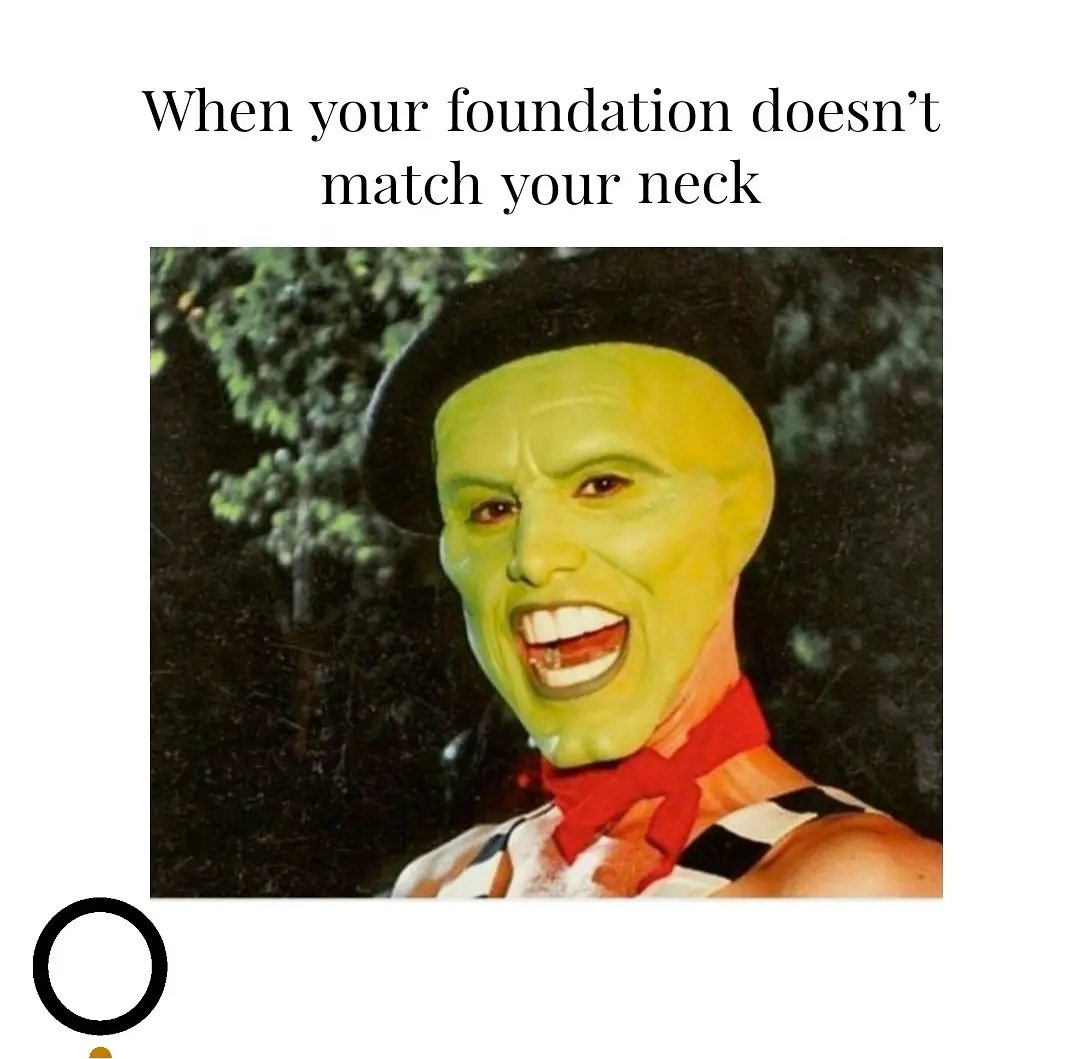 olreadydotin's tweet photo. Make sure your foundation matches your neck 💯🤣
.
.
.
.
.
.
.
.
#foundation #foundationmakeup #matchyourneck #blendit #makeupmemes #makeupproducts #makeupmeme #makeupjunkie #meme #memesdaily #memesindia https://t.co/y12MXBgPY9