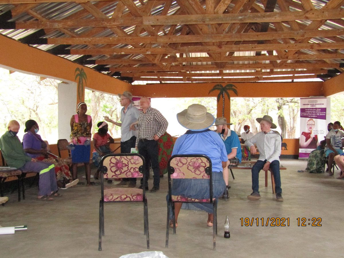A mother narrating how she is managing to provide care for her little child with albinism #ForEveryChild  <a href="/UNICEFZIMBABWE/">UNICEF ZIMBABWE</a>