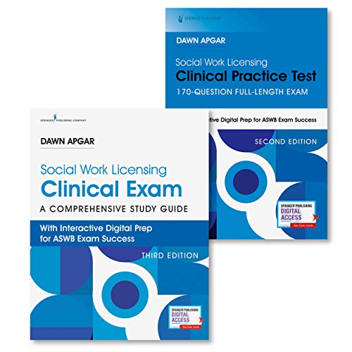 LiloAngelin's tweet photo. Social Work Licensing Clinical Exam Guide and Practice Test Set: A Comprehensive Study Guide for Success (3rd Edition) – Includes a Total of 340 Questions for the ASWB Licensing Board Exam Kindle Download => https://t.co/kv3DaLbzK5 https://t.co/yNtb0WRlpX