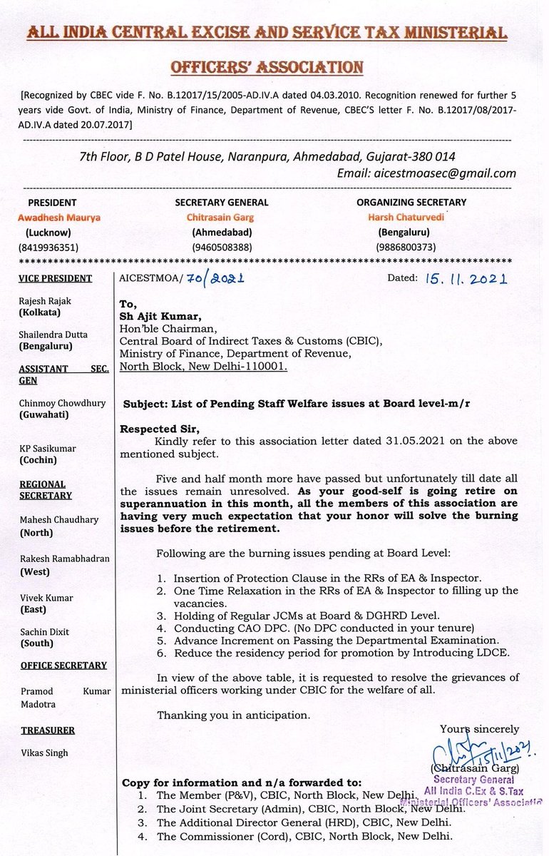 AICESTMOA_CBIC's tweet photo. In last 2 years, No welfare issue is resolved by @cbic_india 

What can we expect?

@PMOIndia @nsitharaman @nsitharamanoffc @mppchaudhary @officeofPCM @FinMinIndia @DrJitendraSingh @DoPTGoI @DoptSecretary https://t.co/F8gsVwQNKk
