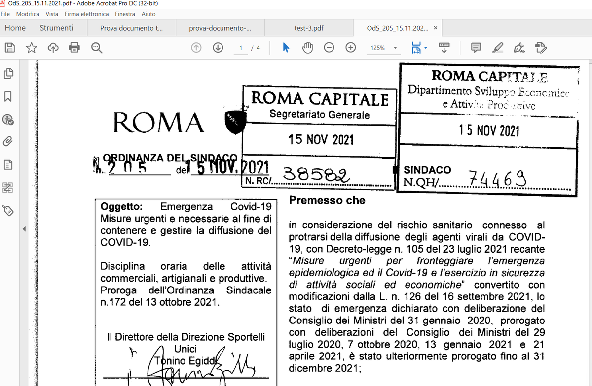 rscano's tweet photo. Perché nel 2021 si pubblicano ancora ordinanze importanti (che riguardano tra l'altro #covid19) in forma scansionata, che tra l'altro non soddisfano i requisiti della pubblicità legale ai sensi della legge 69/2009 nonché art. 23-ter comma 5 bis del CAD? @roma https://t.co/FECE5OY4iJ