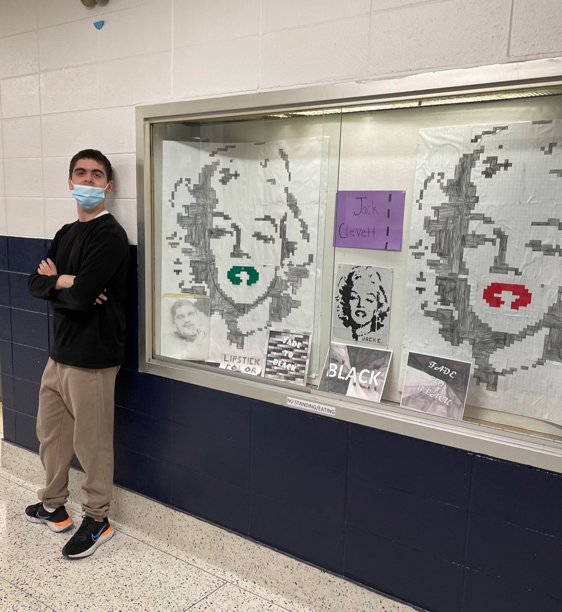 This art work is off the charts!! 🌟 Thank you for showcasing Jack’s project!! <a href="/jdiegidio1/">John DiEgidio</a> #RandolphSchools