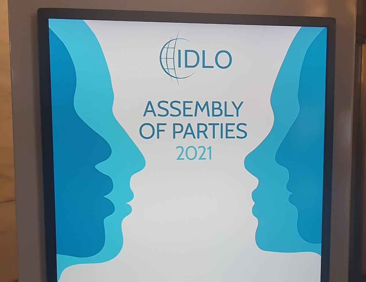 Jul_Marks's tweet photo. Privileged to participate in my first @IDLO Assembly of Parties
#ROL4Dev #SDG16 https://t.co/m6n3wOKsAn https://t.co/RqeSVuFjE1