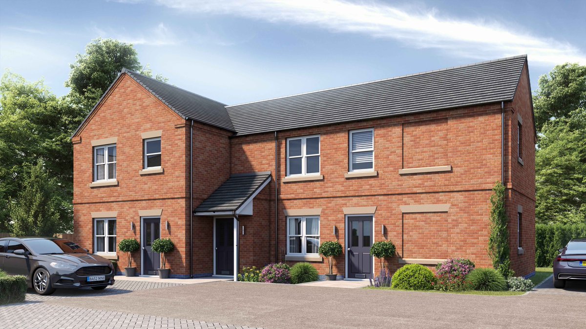 Construction has started at our development of 7 new homes designed for first-time buyers. Site clearance is underway at Chesterfield Road, Lichfield. 
The development consists of 3 2-bedroom and 4 1-bedroom maisonettes, for sale under the government’s Help to Buy scheme.