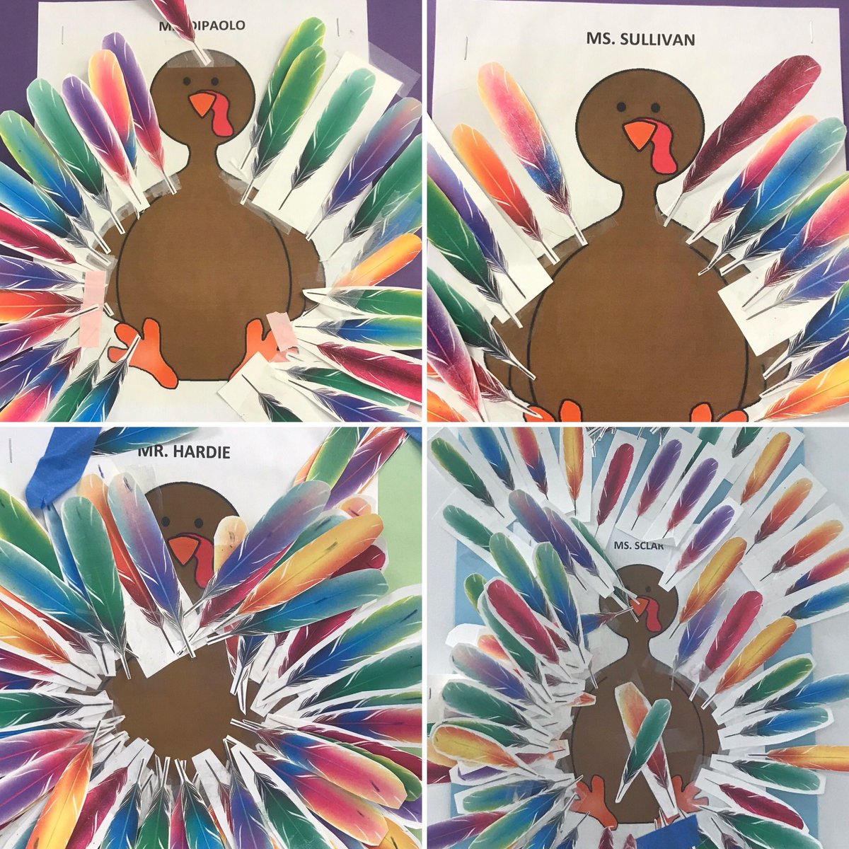 FRCS_EBoard's tweet photo. Thank you to all of the teachers who participated in our turkey-a-teacher fundraiser. Ms. Sclar, our high school Dean of School Culture, won with 149 feathers! Make sure you come to school today to check her out as she trots around in her turkey costume!@FoxboroughRCS @chersclar https://t.co/hLLqvCuoO6