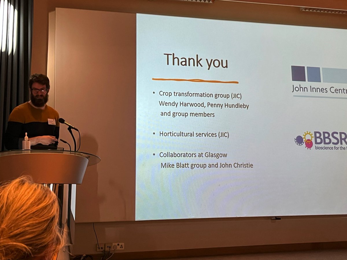 Jovaras Krasauskas from John Innes Centre has given a talk on ‘Engineering ion flux of the stomatal complex for enhanced photosynthesis and water use efficiency’. Stomatal transpiration is the centre of a crisis in water availability and crop production.