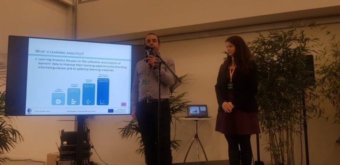 flip2g_project's tweet photo. Artelnics was also our business representative for the #EBForum, during which we were able to make a noticeable presentation in front of a wide audience of academics and professionals. https://t.co/N7pc1B7827