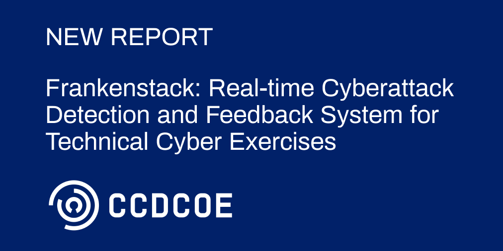 ccdcoe's tweet photo. A report on Real-time #Cyberattack Detection describes a situation awareness framework ⚙️, #Frankenstack, that provides cybersecurity specialists 👨‍💻 with real-time feedback and verifies the applicability of monitoring tools during #cybersecurity exercises.
https://t.co/7M0BP0wYAQ https://t.co/CiBAUlzTqb