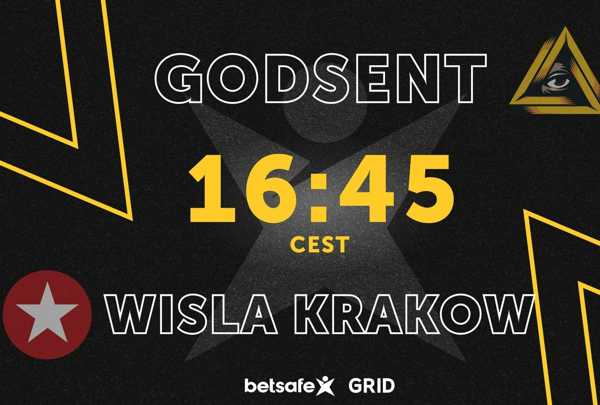 Today at 16:45 @Godsent enter the ESL Pro League Season 15 Conference against Wisla Krakow! fal.cn/3k3MU