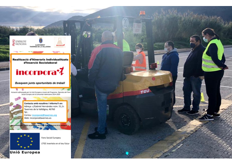 😁Una vegada més l’equip d’Incorpora’t Tavernes a través de la Regidoria de Serveis Socials i l' <a href="/AjunTavernesV/">Ajuntament Tavernes de la Valldigna</a>  , donem per finalitzat el primer curs de carretoner.🪝🏗️  
Seguirem treballant!💪🏼
Més informació al nostre web: incorporattavernes.es