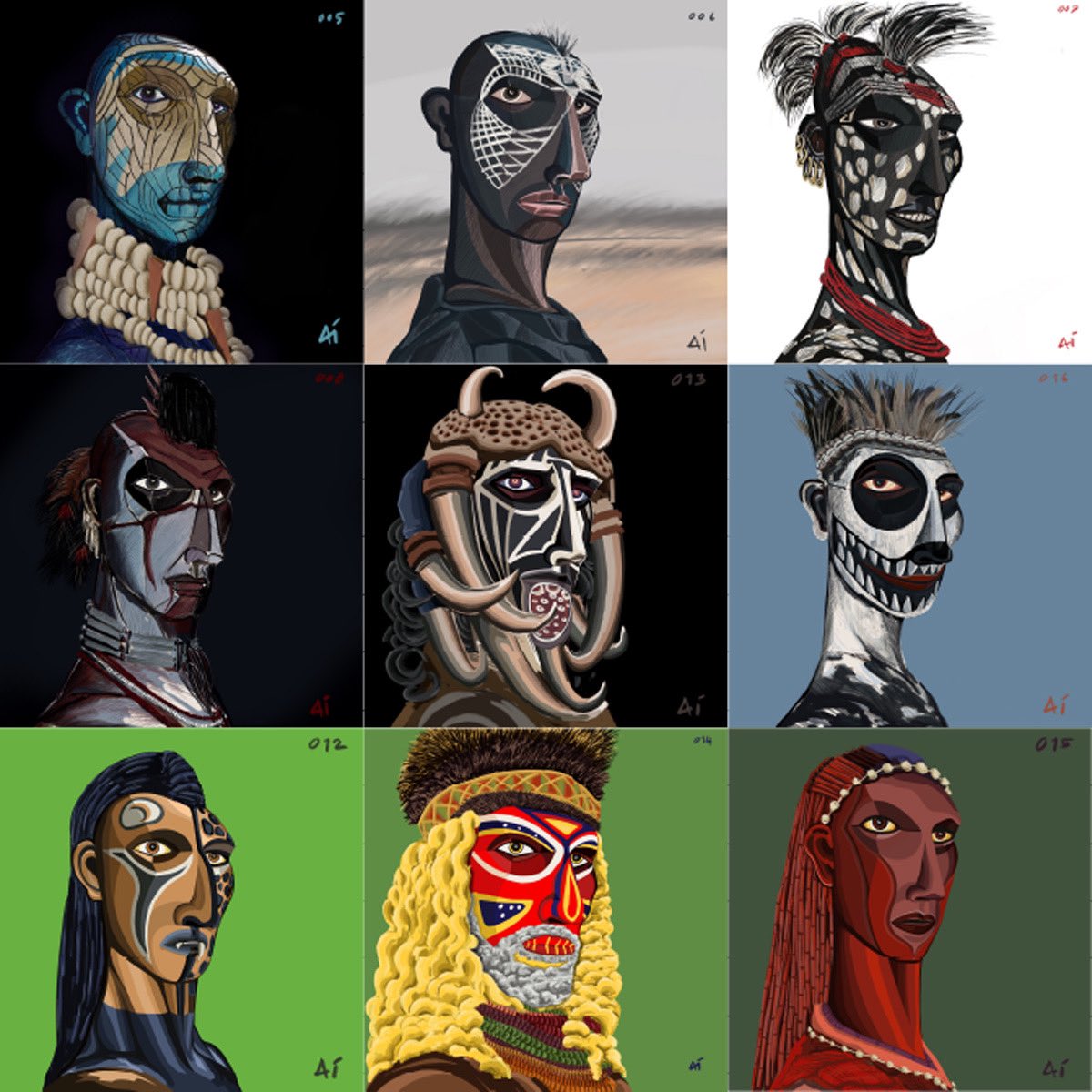 🔥Africa through my eyes🔥 This collection has 9 pictures and there will be 90 pictures in total of ten collections. 

Open sea ❣️ opensea.io/collection/ai-…

#Nft #NFTs #nftcollector #NFTCommunity #NFTcollectibles #NFTTHAILAND #NFTdrop #opensea #NFTartist #NFTCollector