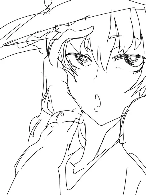 女の子描こうとしたらベジットになりました
んなわけねぇだろバカ 