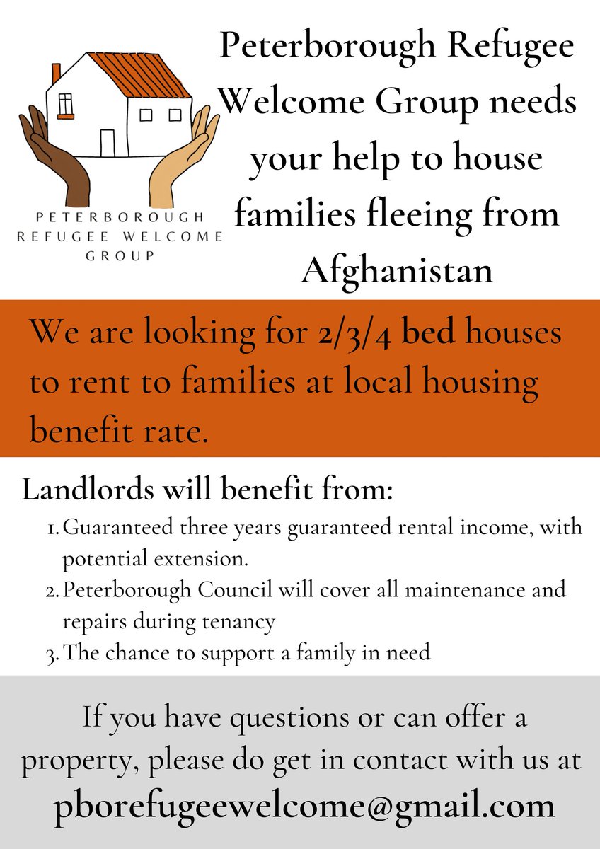 Peterborough Refugee Group Twitter