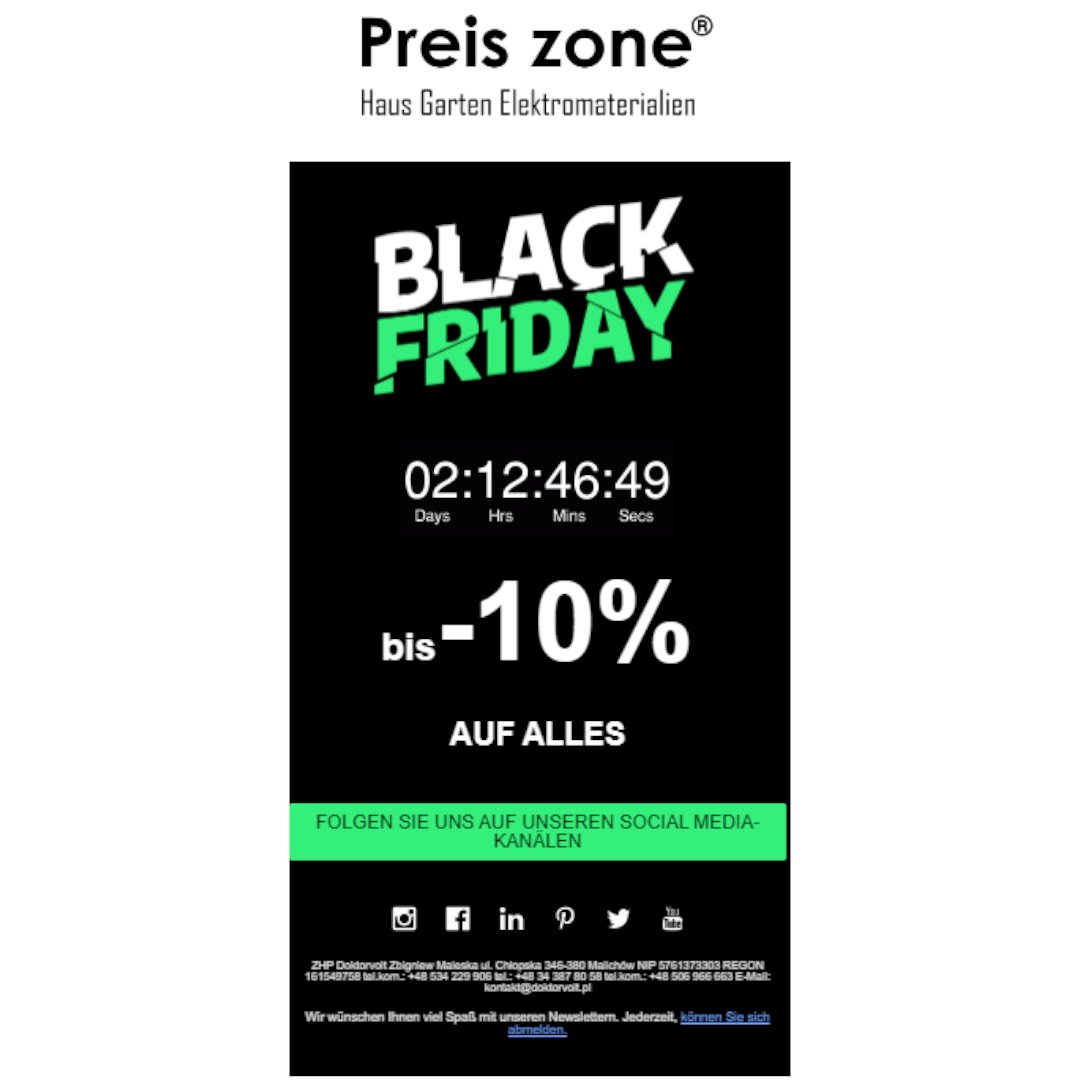 preiszone's tweet photo. DAS BESTE ANGEBOT DIESES JAHRES ❤ 🎉🎉

Auf https://t.co/G38RinCjAo gibt es anlässlich des Black Weekends Rabatte auf ABSOLUT ALLES!  💖💖

Bei uns dauert die Aktion von Freitag bis Montag. Wir versichern Ihnen, dass das die besten Angebote in diesem Jahr sind! https://t.co/gkcSPZAtfU