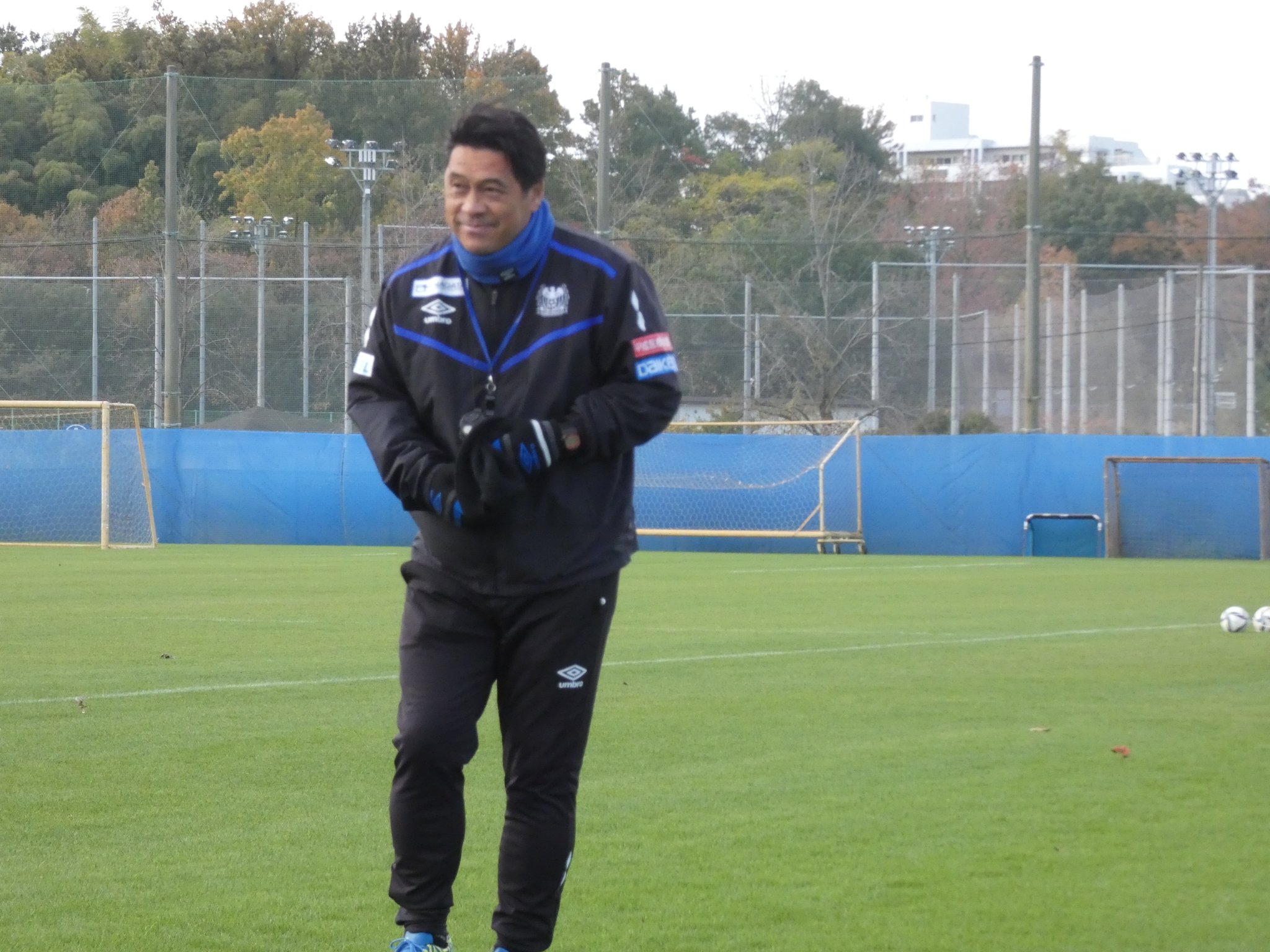 93Jリーグ初年度ガンバ大阪アウェイユニフォーム松波正信サイン入り