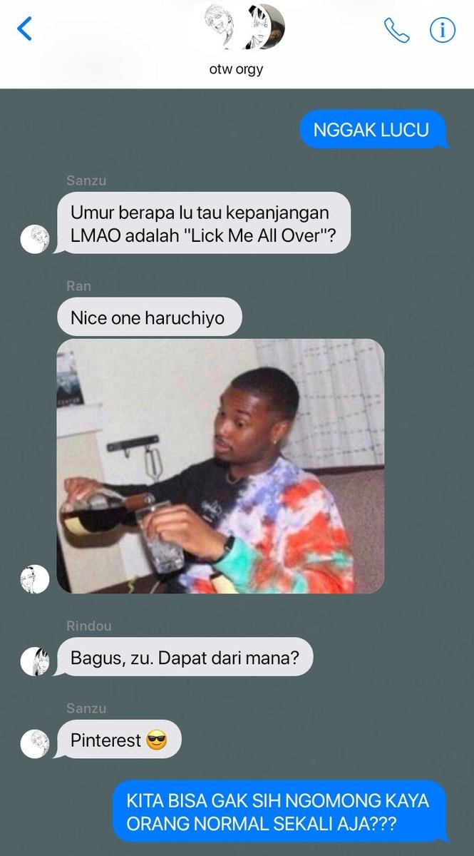 bajidoll's tweet photo. — One tweet au

Chat with Bonten Trio 

Kamu sebagai sekretaris bonten dan sahabat bonten trio https://t.co/2LETgznG4L