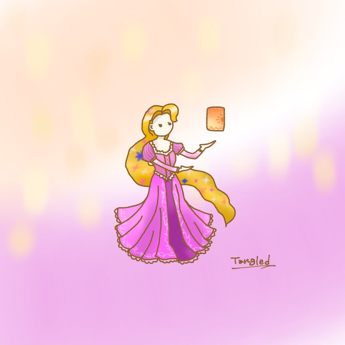 値下げ ラプンツェル キャンパスイラスト Jf Grijosermonde Pt