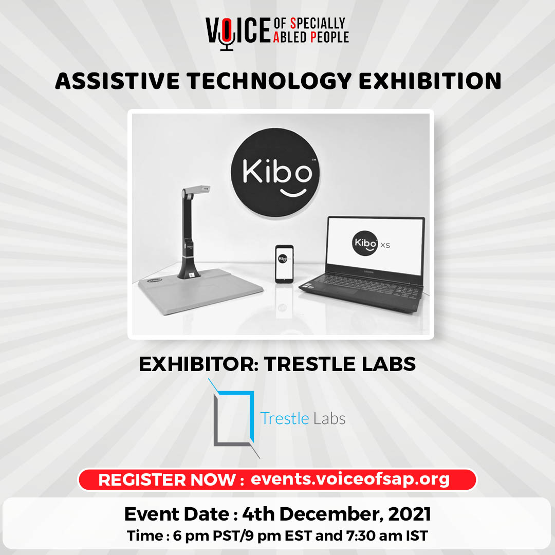 VOSAP and Trestle lab/s ( use correct - Lab or labs) to enable people and communities to unlock their aspirations by building an inclusive and empowering society with the help of assistive technologies. Join us at the launch of our launch event to discover more.
