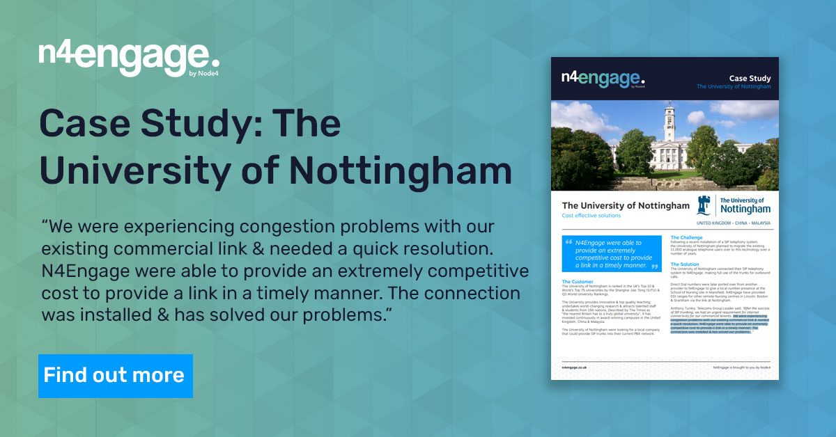 Read our case study to find out how we provided cost-effective solutions for the University of Nottingham: bit.ly/3mdQwmc