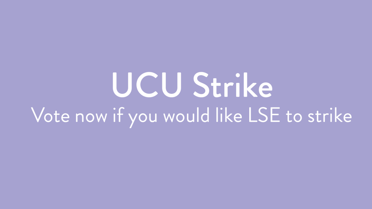 lsesu's tweet photo. We are currently undertaking a vote to find out student views on whether LSE Students' Union should support the UCU strike action from 1st-3rd December at LSE.

Voting now until 9am 25th Nov.

 You must log in first in order to vote.

VOTE HERE >> https://t.co/lAjAzRNr7V https://t.co/ULj8IzanGS