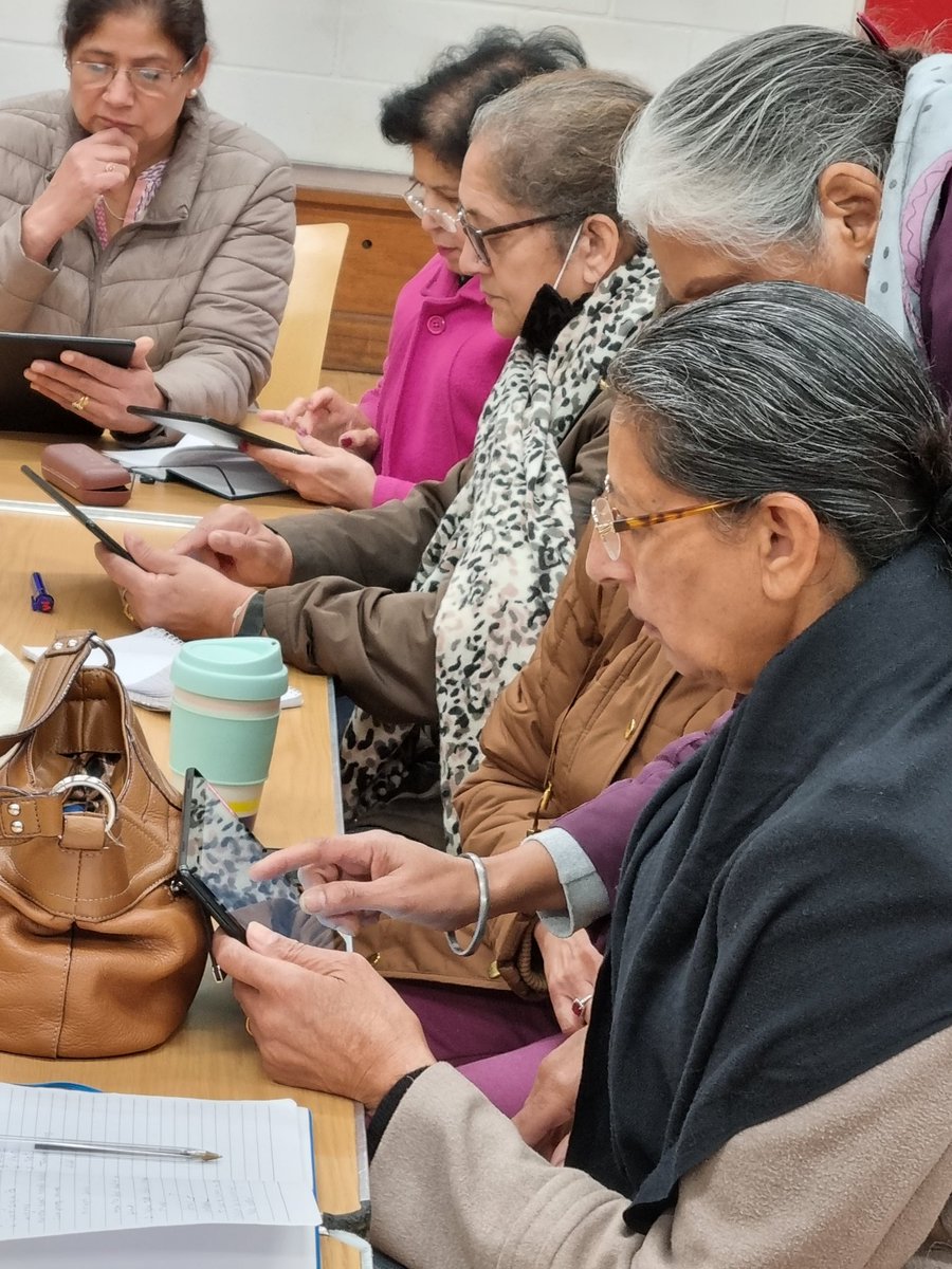 Lovely to see our Senior stars engaging in learning IT skills and getting confident day by day. So proud of you all.