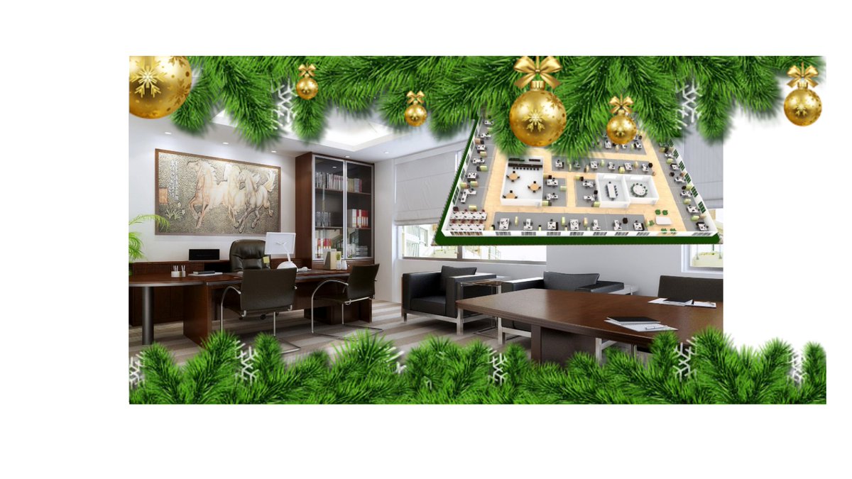 #WFH can be a positive thing if you have the right mindset and the right tools. Yonderdesk creates interactive digital buildings – virtual versions of the physical workplace – and this year our own dispersed team members are designing their own Christmas offices :)