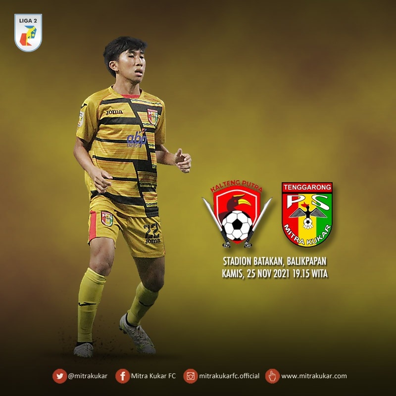 Laga Selanjutnya: Kalteng Putra vs Mitra Kukar FC | Std. Batakan, Balikpapan | Kamis, 25 Nov 2021 Kick-Off: 19.15 WITA (LIVE Streaming: Vidio)

#AyoNagaMekes
#MitraKukarFC
