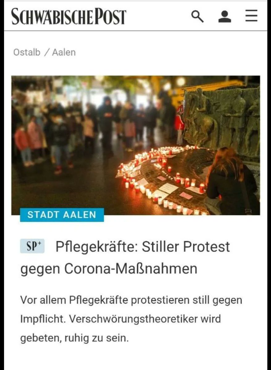 713Querdenken's tweet photo. #stillerprotest #Impfzwang #Pflegekraefte https://t.co/6xV9eA15Xx