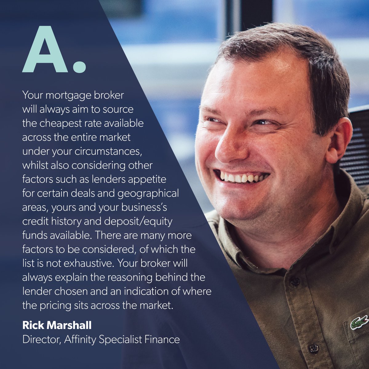 _affinitygroup_'s tweet photo. When securing a mortgage there are several factors that could affect the interest rate you’ll pay, Rick Marshall explains…🏡
#AffinityandBeyond #Mortgages https://t.co/fafMr9YLyR