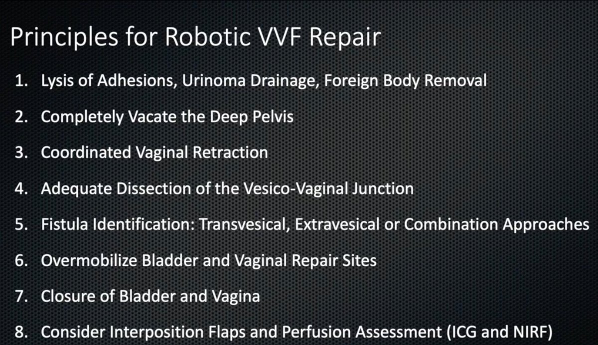 urovidjournal's tweet photo. 📺 Step-by-Step #Robotic-Assisted Vesicovaginal Fistula Repair with Omental Flap Interposition

#OpenAccess Video &amp; Article 
👇👇
https://t.co/7waQsJWPBn

Paper by @md_eun, @ChinoOkoro @TempleUrology 

Editors: @drjkaouk @lee_c_zhao  @JillC_Buckley https://t.co/1optwHFmD3