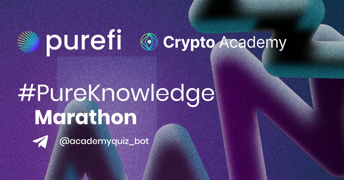 PureFi_Protocol's tweet image. #PureKnowledge #Challenge 💸

Show your scores from the Crypto Bot 

📌Rules: 
1️⃣Send a screenshot of your score found in the bot 
2️⃣Use #PureKnowledge #PureFi #AMLDeFi 

🧷 3 winners, $50 each.

Full ann 👉🏼t.me/purefipro/411
#PureFiCryptoAcademy