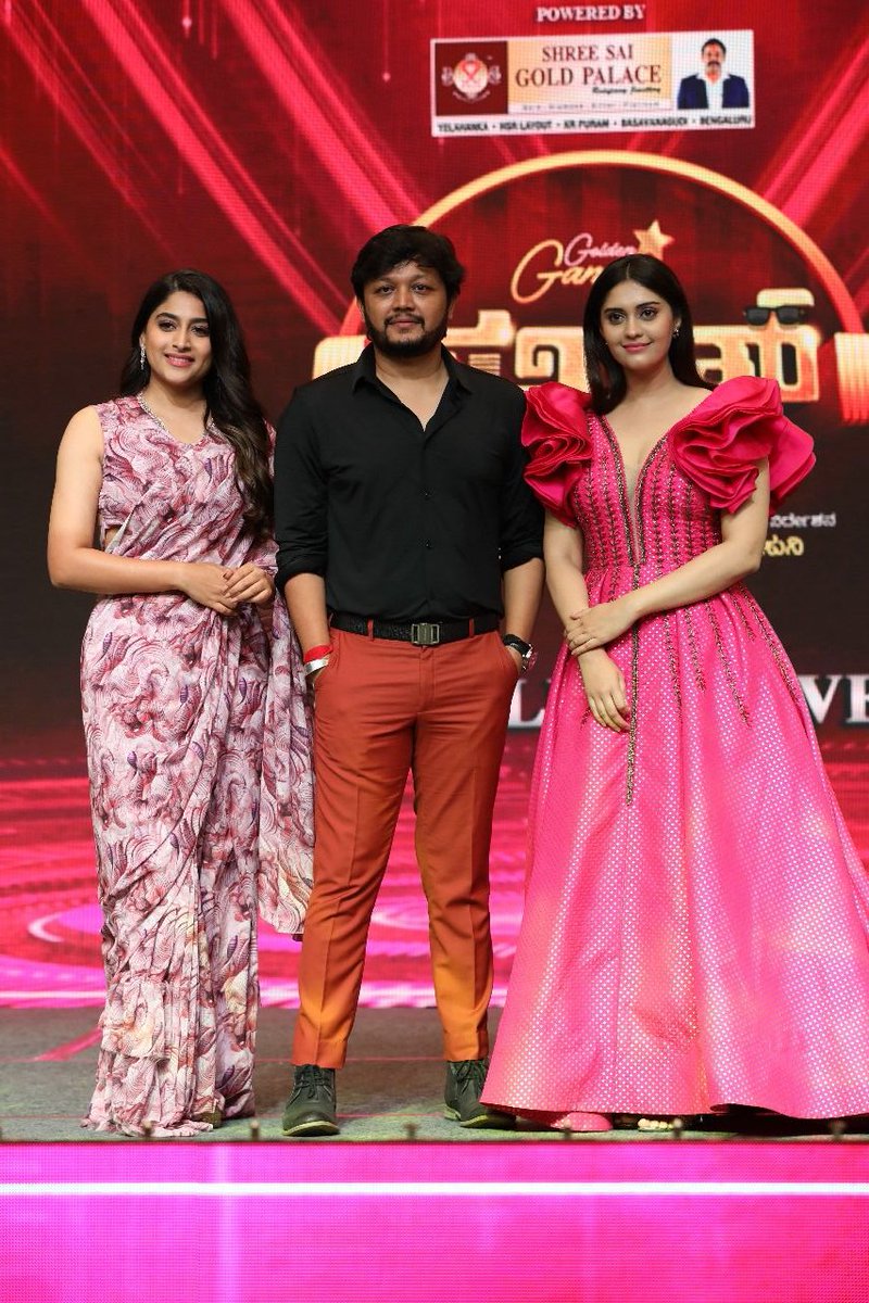saraswathi1717's tweet photo. 'ಸಖತ್ 'ಪ್ರೀರಿಲೀಸ್ ಇವೆಂಟ್
@SimpleSuni @Official_Ganesh @nishvikaa #Sakhat https://t.co/uoDmRHh6As