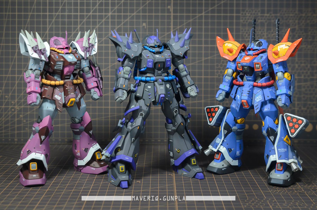 Maveriq.Gunpla on X: RE100 Efreet Nacht GK Quick group shot. gundam  mobilesuit gunpla resinkit ms08txexam efreetcustom ms08txn  efreetnacht ms08txs efreetschneid neozeon zeonremnant  gunplaphotography gundamphotography t.co ...