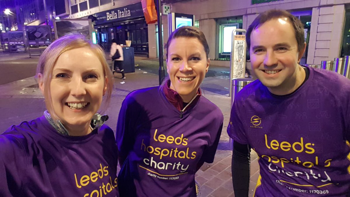 AgamJung's tweet photo. @sarah_revel @harrierrandall and Ally - integral members of the @LeedsHospitals MND team will be joining Kevin Sinfield at Briggate as he raises funds for @mnda and The @Rob7Burrow Centre for #MND … can’t express my thanks enough to Kev and to the public for all the support ., https://t.co/8fnlVy3GTd