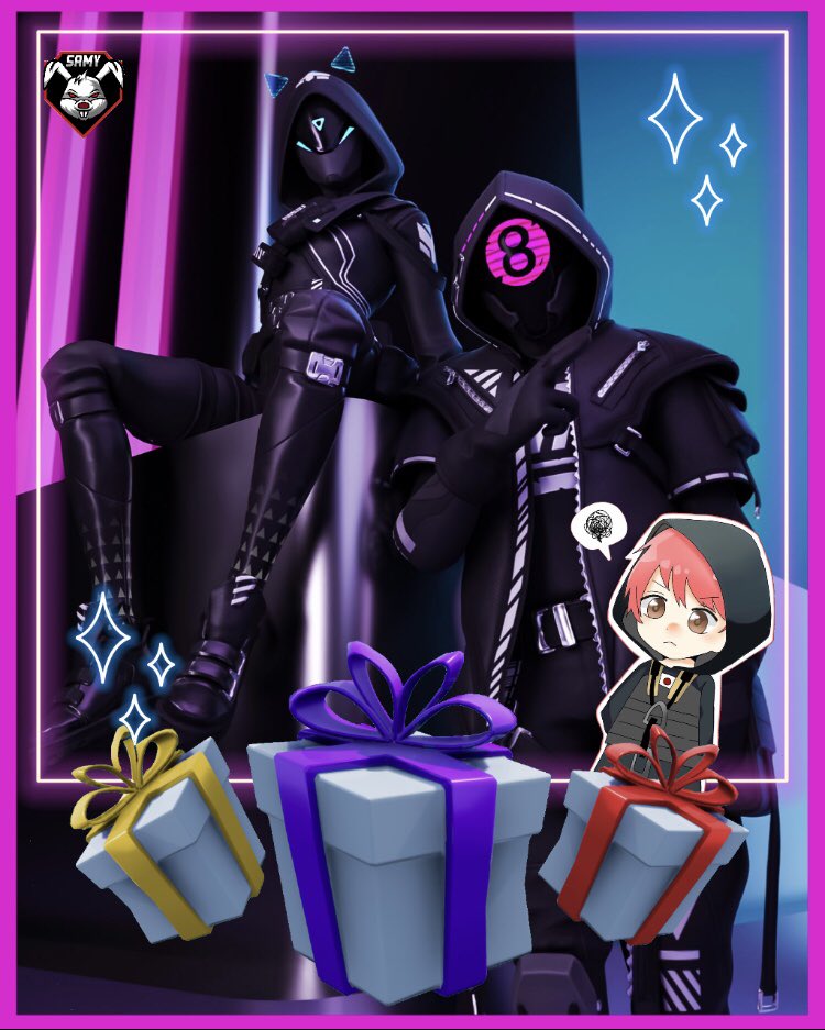 samy_0124_'s tweet photo. 🎁テックフューチャーパック プレゼント企画🎁

今日から新発売された「テックフューチャーパック」を3名の方にプレゼントいたします‼️💫

フォロー＆RTですぐに参加できるのでよろしくです🎱

#フォートナイト
#フォートナイトギフト
#プリペイドカード
#プレゼント企画 https://t.co/ZNGDctUiwD