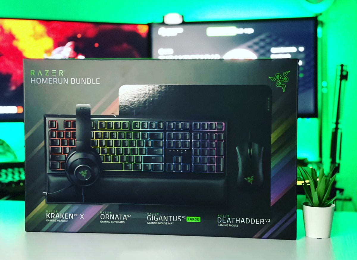 La verdad no le sé mucho a lo de PC , solo lo básico , pero este paquete se me hizo bueno para empezar. Se viene el unboxing.  <a href="/Razer/">R Λ Z Ξ R</a> <a href="/RazerLatino/">R Λ Z Ξ R LATAM</a> #RazerGaming  #RazerHomeRunBundle #PC #PcGaming