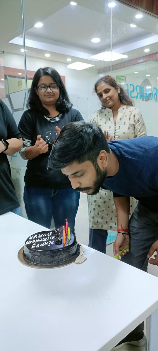 IsourseTech's tweet photo. Yesterday, #Isourse celebrated the Birthday of the beloved surya pratap Singh. We are delighted to have Mr. Surya as a part of this family. We all wish you a very Happy and Long life ahead...

#Isoursefamily #office #birthday #workculture #happybirthday #companyculture #mygrind https://t.co/eWMfP1qNtJ