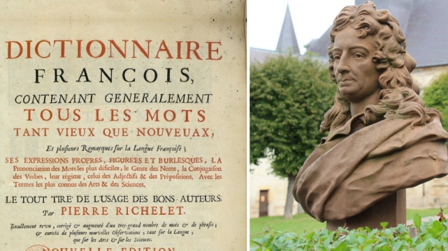 FrPittoresque's tweet photo. 🔴 𝗜𝗟 𝗬 𝗔 𝟯𝟮𝟯 𝗔𝗡𝗦 | Le #23Novembre 1698 : mort de #Richelet, rédacteur du premier #dictionnaire unilingue de la #langue #française. Versé dans la poésie et la satire, il devient avocat vers 35 ans avant de s’adonner au culte des muses ➽ https://t.co/MA6Ax3cVxE https://t.co/0elwunIYQB