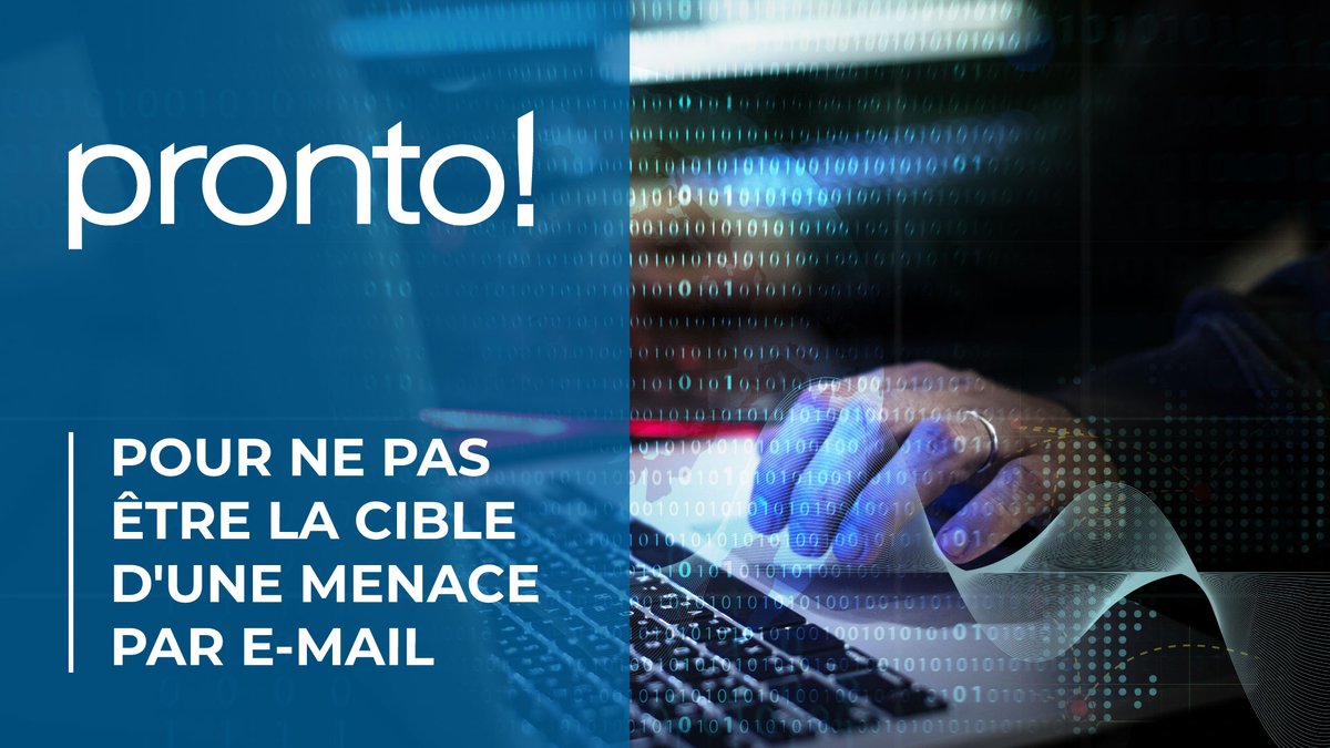 Prontoreunion's tweet photo. Comme le cryptage de la transmission de mail, pourquoi ne pas en faire de même pour son contenu ?

Découvrez Pronto! : https://t.co/q7dd1WLqpG

#Email #Emailsecurity #PrivateCloud #WebRTC #UCaaS #SMTP #IMAP #CGatePro #FrenchTech #ProntoCloud #messagerie #cybersécurité https://t.co/5SIDw2PNKS