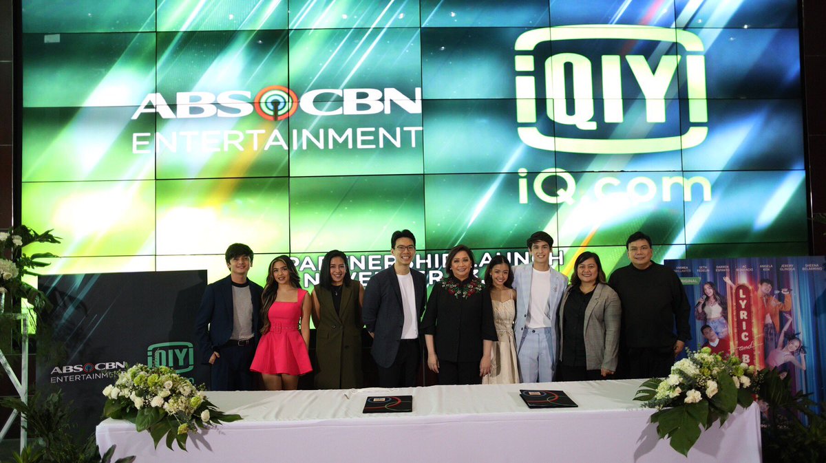 DreamscapePH's tweet photo. ABS-CBN and global streaming service iQiyi seal partnership for the production of original shows for iQiyi’s subscribers worldwide. #ABSCBNxIQIYI https://t.co/DPwEvBeiNV