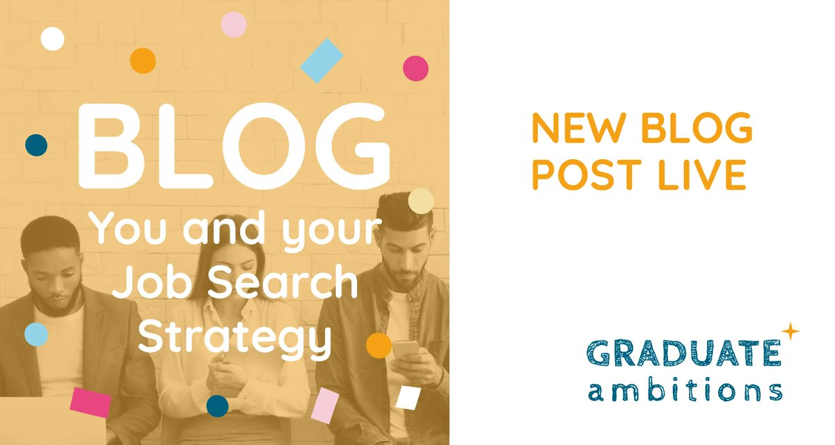 Today’s new blog post is from #GraduateDevelopment expert Lisa Brennan as she talks about all things #JobSearchStrategy.

Read on to find out how you can set yourself up for #graduatesuccess and build a career that you love. 

Blog link: buff.ly/3xc5KvK