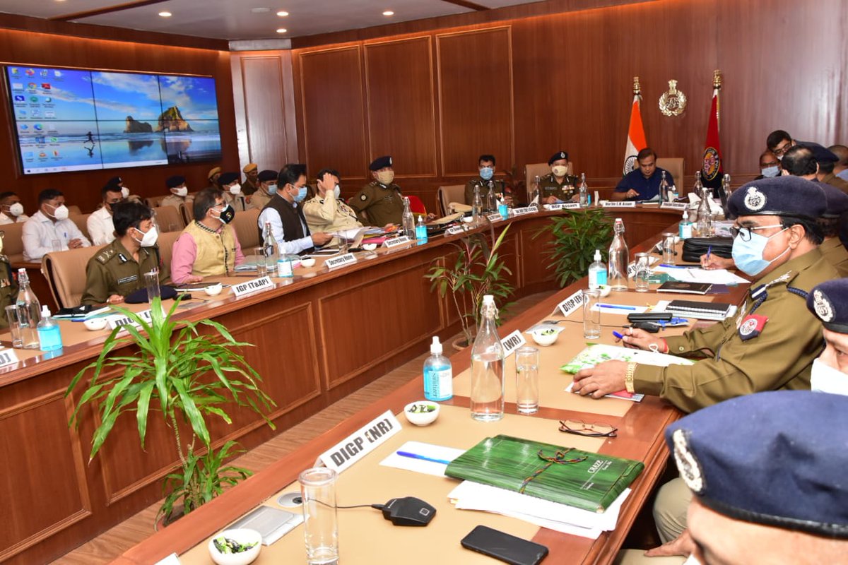 himantabiswa's tweet photo. Modernisation of the police force, improving conviction rate, case disposal, expedient public service delivery, responsive &amp; sensitive policing, efficient intelligence gathering are on the agenda, among other important issues. https://t.co/SgDIMDXn5o