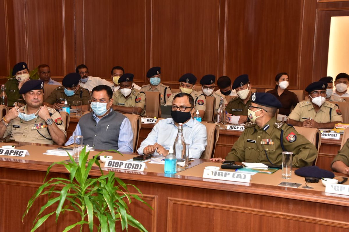 himantabiswa's tweet photo. Modernisation of the police force, improving conviction rate, case disposal, expedient public service delivery, responsive &amp; sensitive policing, efficient intelligence gathering are on the agenda, among other important issues. https://t.co/SgDIMDXn5o