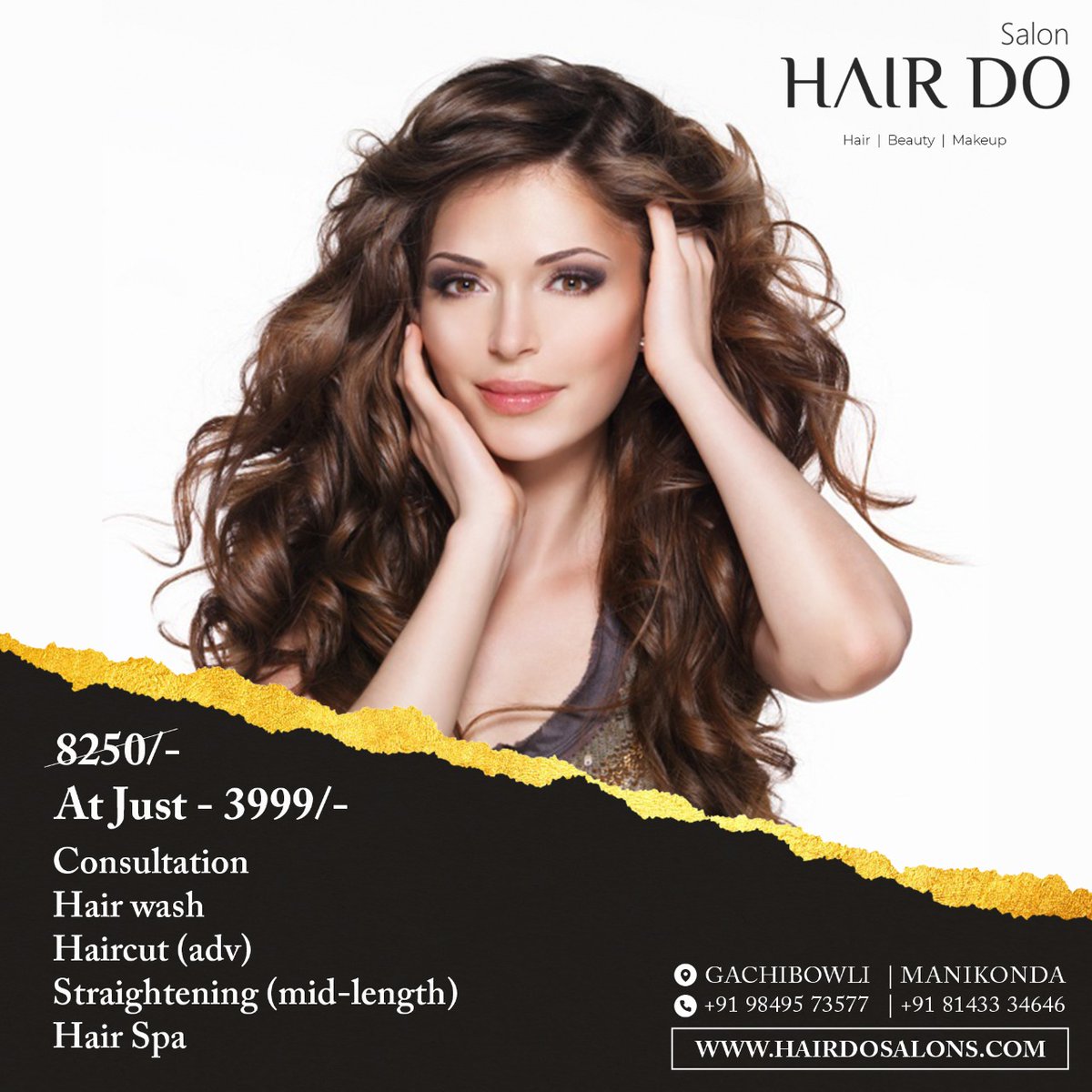 hairdosaloons's tweet photo. Get your hair straightener, beautiful and manageable at just 3999/- Only.

Cont: 9849573577
#beautysalon #beauty #salon #skincare #hairsalon #haircut #hairstyle #skin #spa #relax #massage #spainmanikonda #spaingachibowli #HairDoSalon #HairDoSalonGachibowli #Manikonda #Gachibowli https://t.co/to0jJAGrcj
