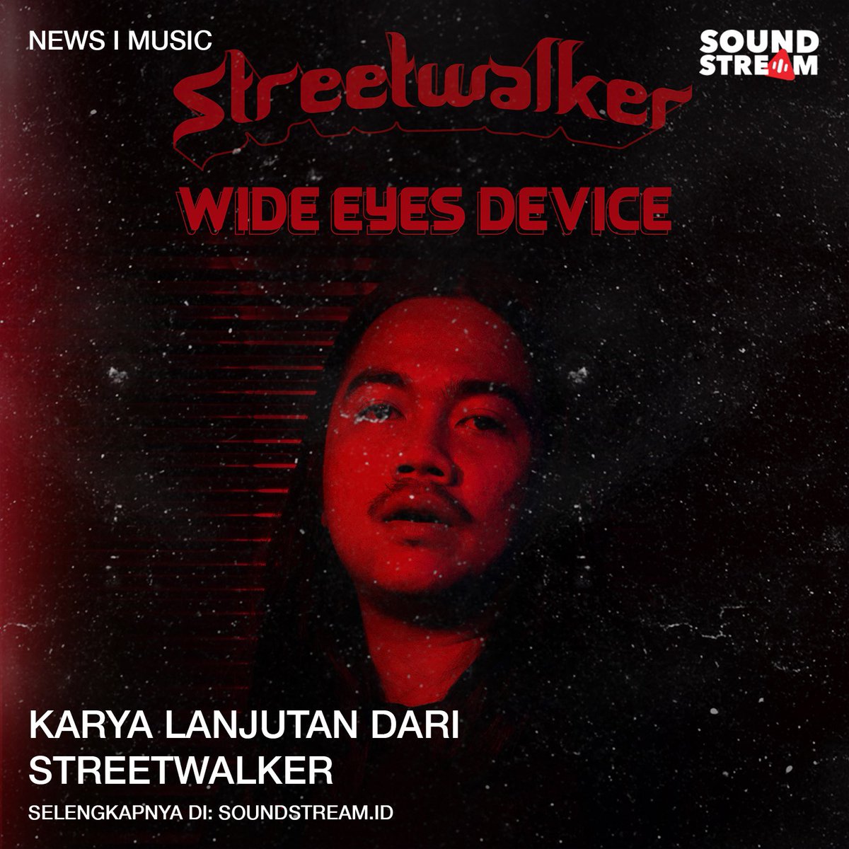 soundstreamid's tweet photo. “Wide Eyes Device” menjadi karya lanjutan dari topik kesatuan konsep album kedua Streetwalker berjudul “P.U.L.S.E” yang akan bercerita tentang fase kehidupan manusia dan interaksinya dengan dunia saat ini dan mungkin masa mendatang; Dunia Digital “Society 5.0”. https://t.co/aWnxrzfAED