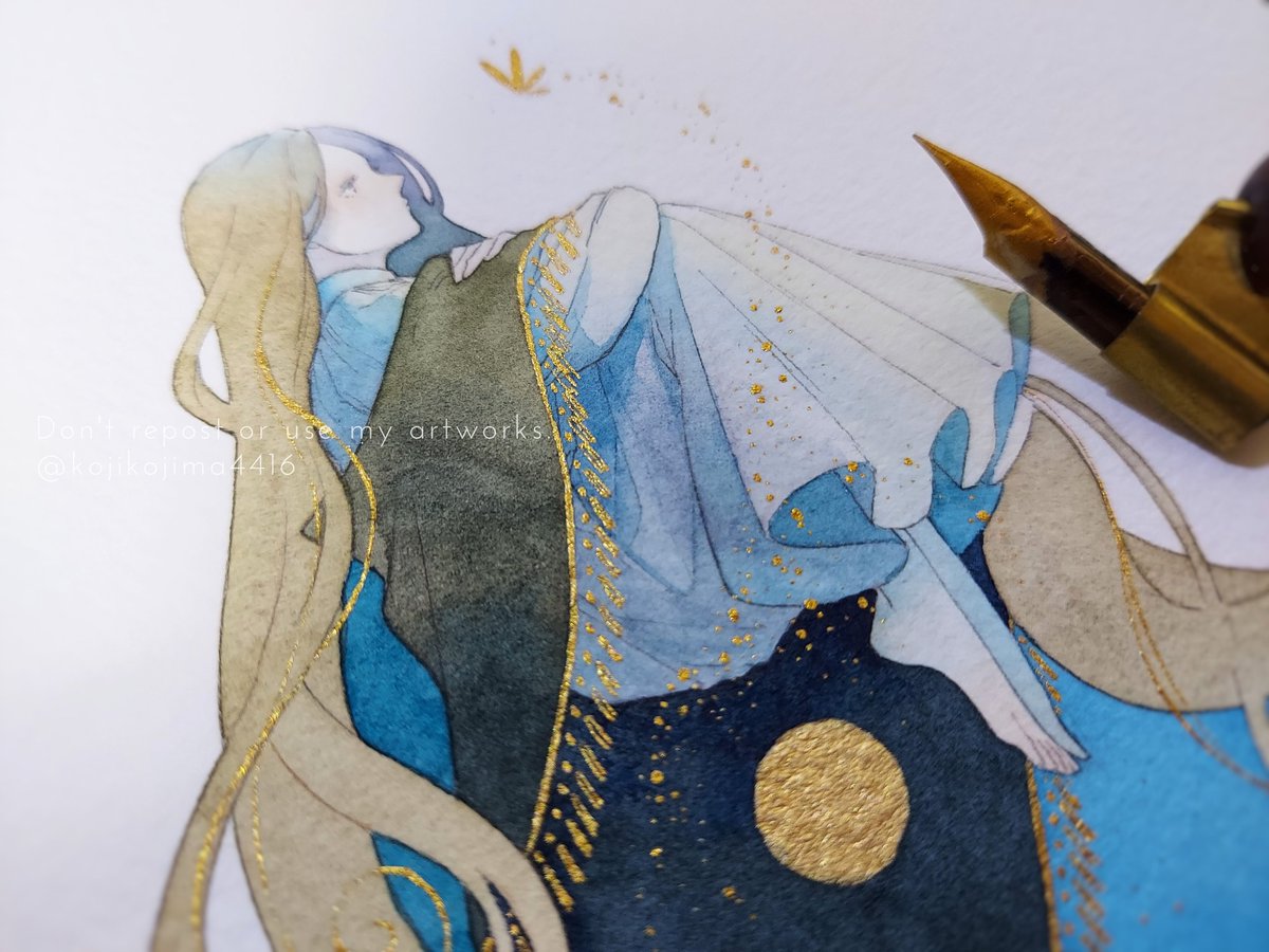 「」|小嶌❇個展4/1(土)〜4/13(木)のイラスト