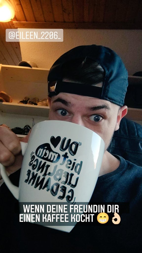 Und damit auch hier einen wunderschönen guten Morgen! ☕❤️